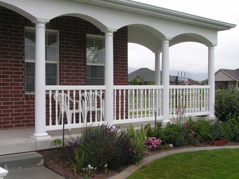 Porch Rail Kaysville Utah