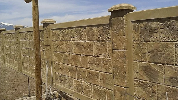 Concrete Fencing, kaysville