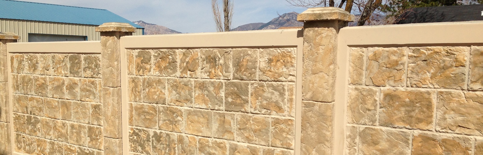 Concrete Fence Installation Utah