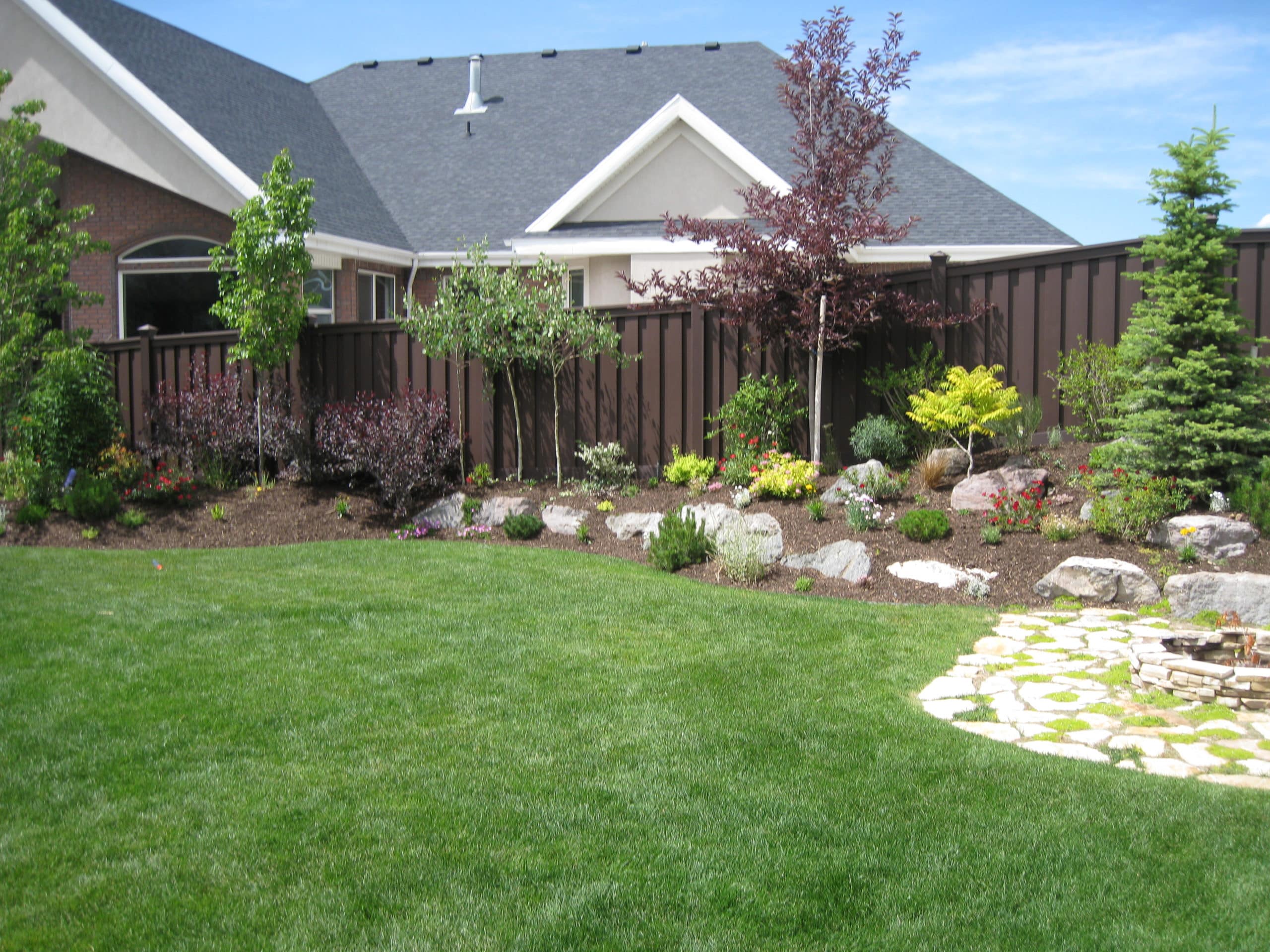 Residential Trex Fence Kaysville Utah Bronco Fence