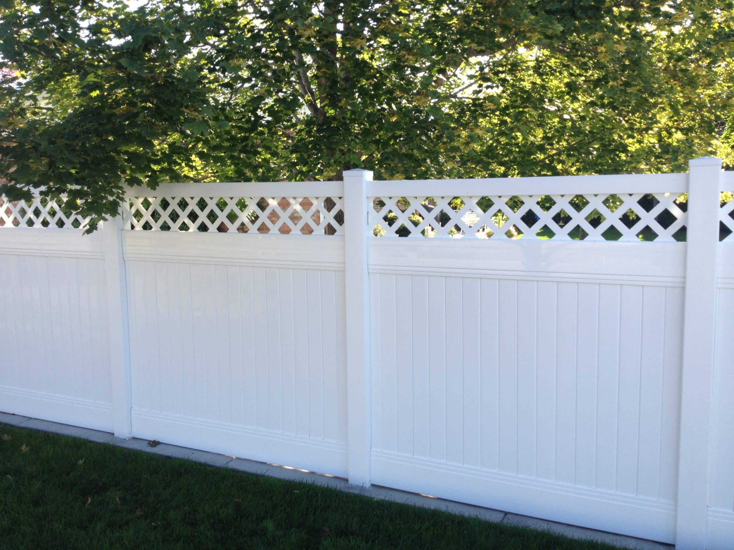 Vinyl Fence Kaysville Utah Bronco Fence