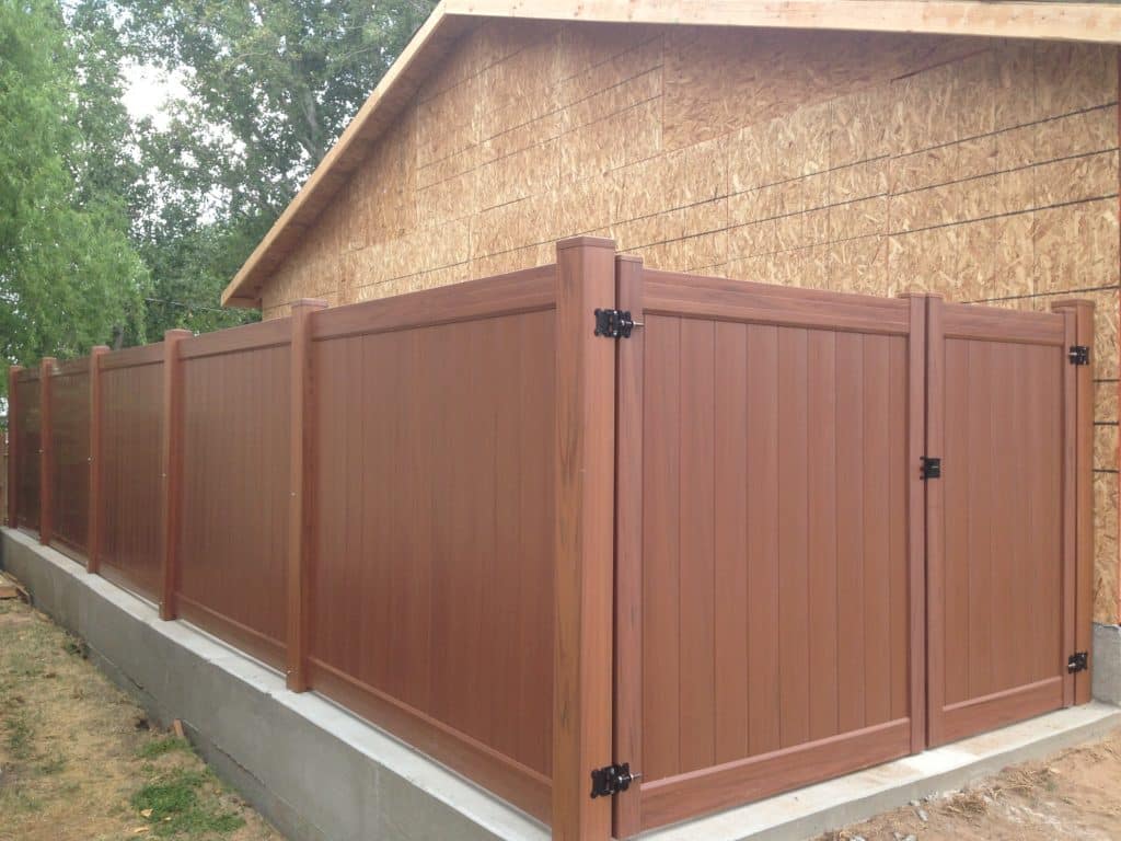 wood Vinyl Fence Kaysville Utah Warren