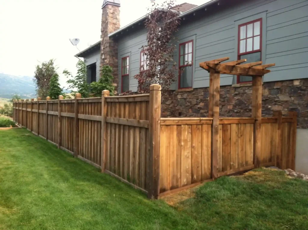 Wood Preservative Gives New Wood an Old Look Fence Services Kaysville Utah