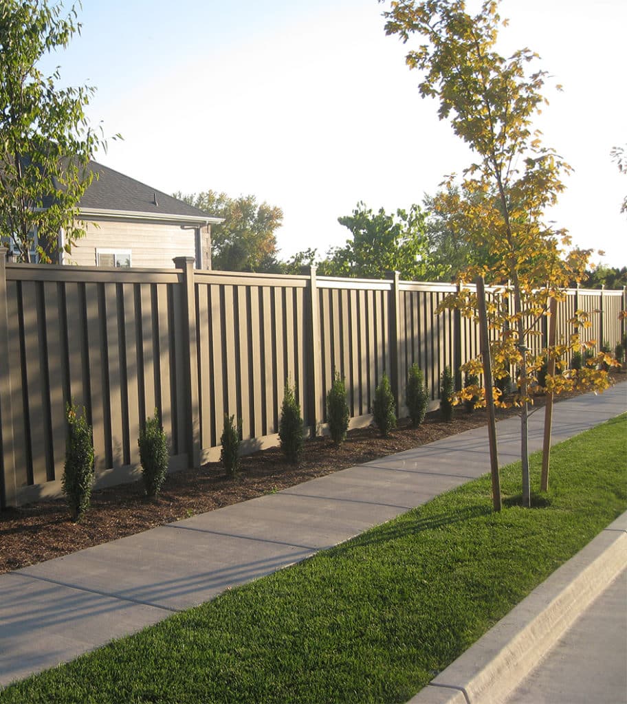 Trex Fence Installation in Davis County Kaysville UT