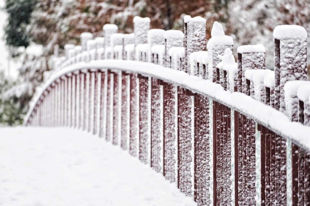 fence for winter