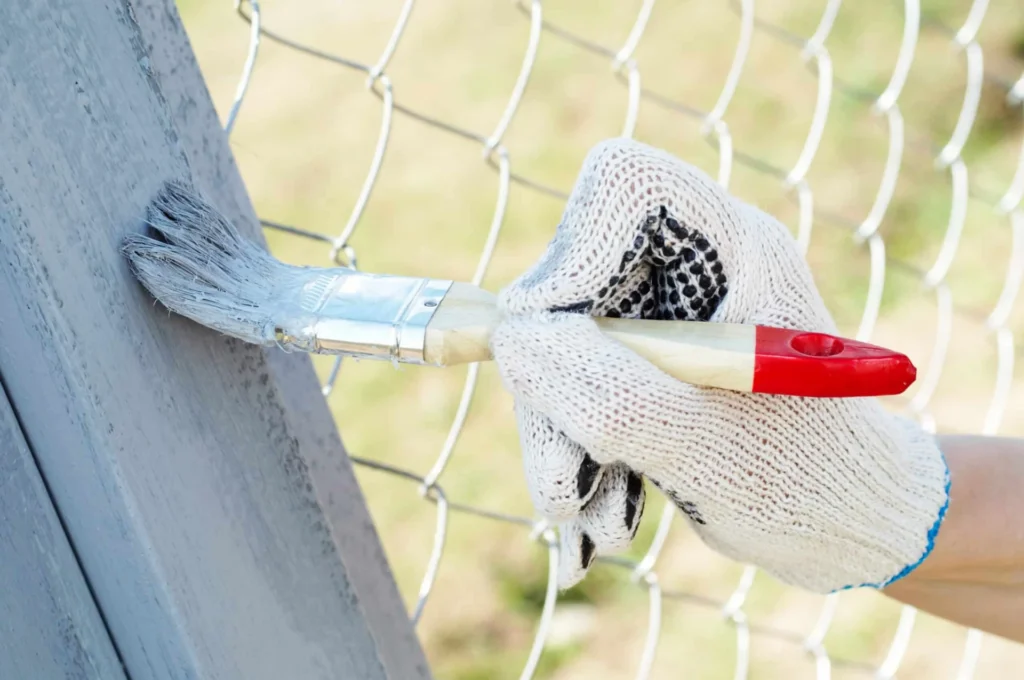 Everything to Know About Painting Your Fence Painting Your Fence
