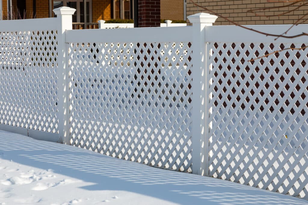 winter fence maintenance, kaysville ut