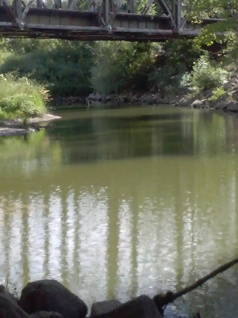 Weber River in Marriott-Slaterville Weber River in Marriott-Slaterville