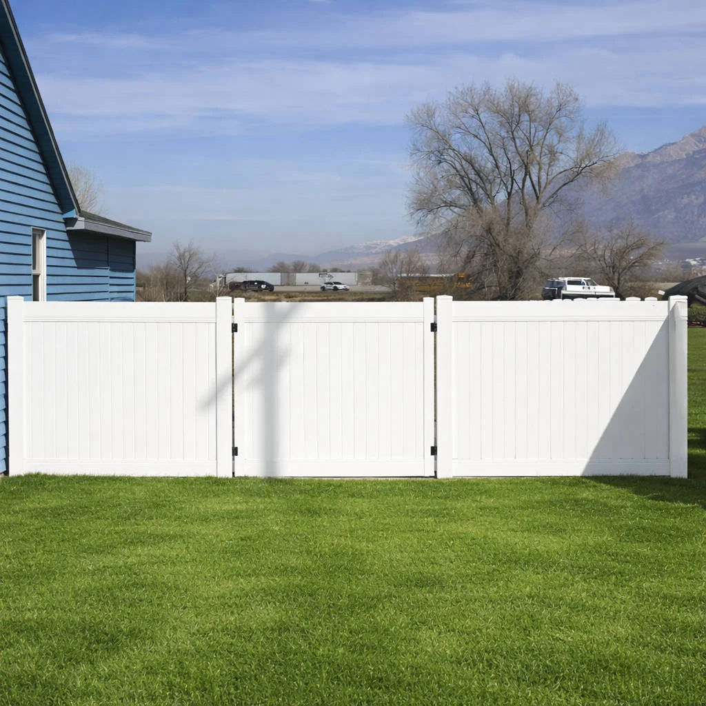 Marriott Slaterville Vinyl Fence & Gates Installed
