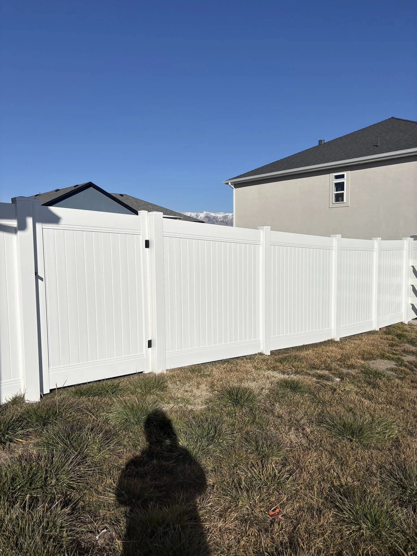 Recent Projects Taylor, UT Privacy Fence: White Vinyl, Heavy Duty