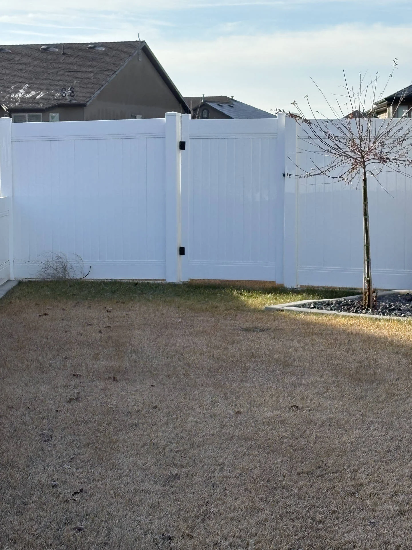 Farr West Privacy Vinyl Fence Project