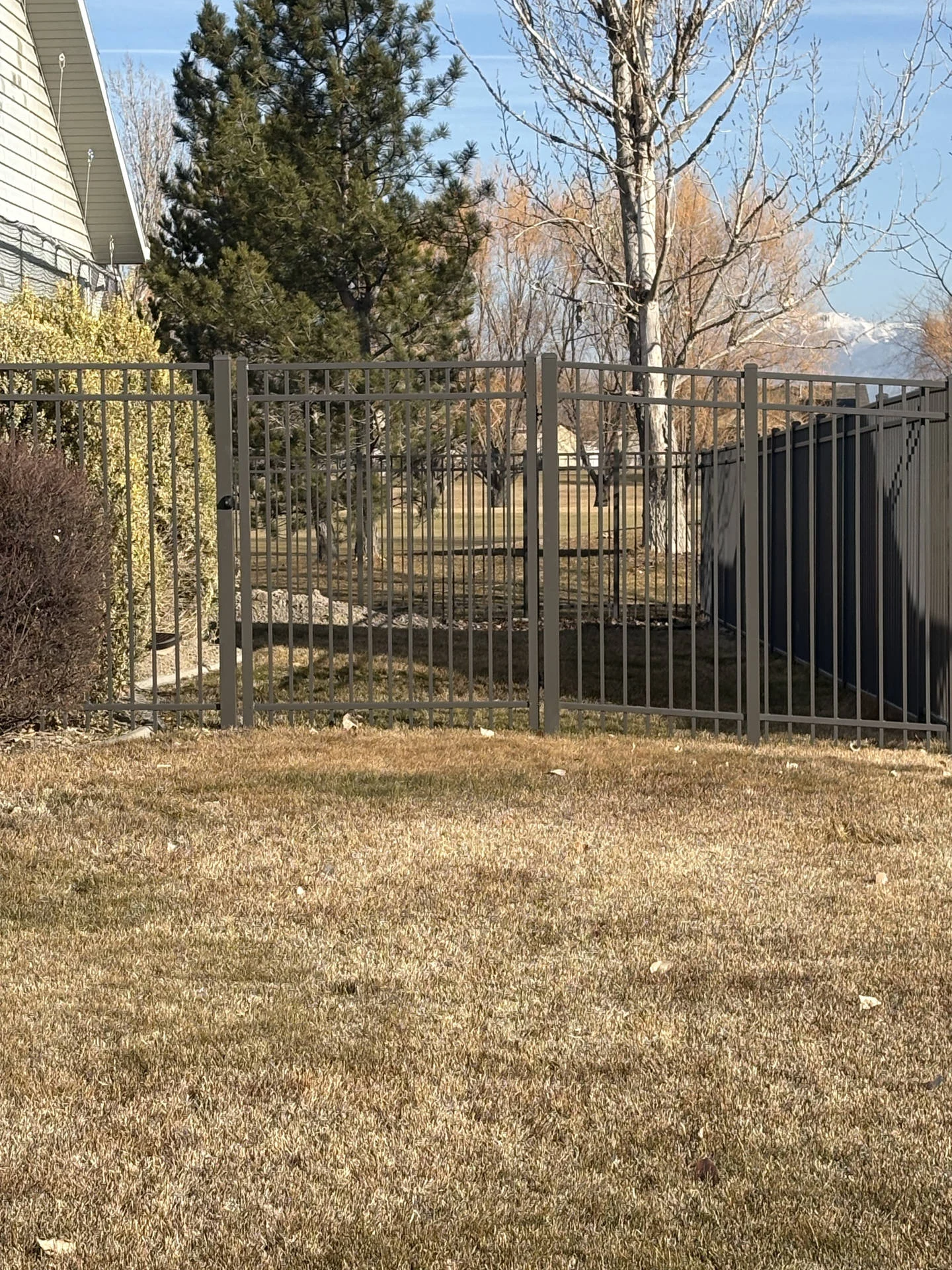 Recent Projects Farr West Aluminum Fence & Gates Installation
