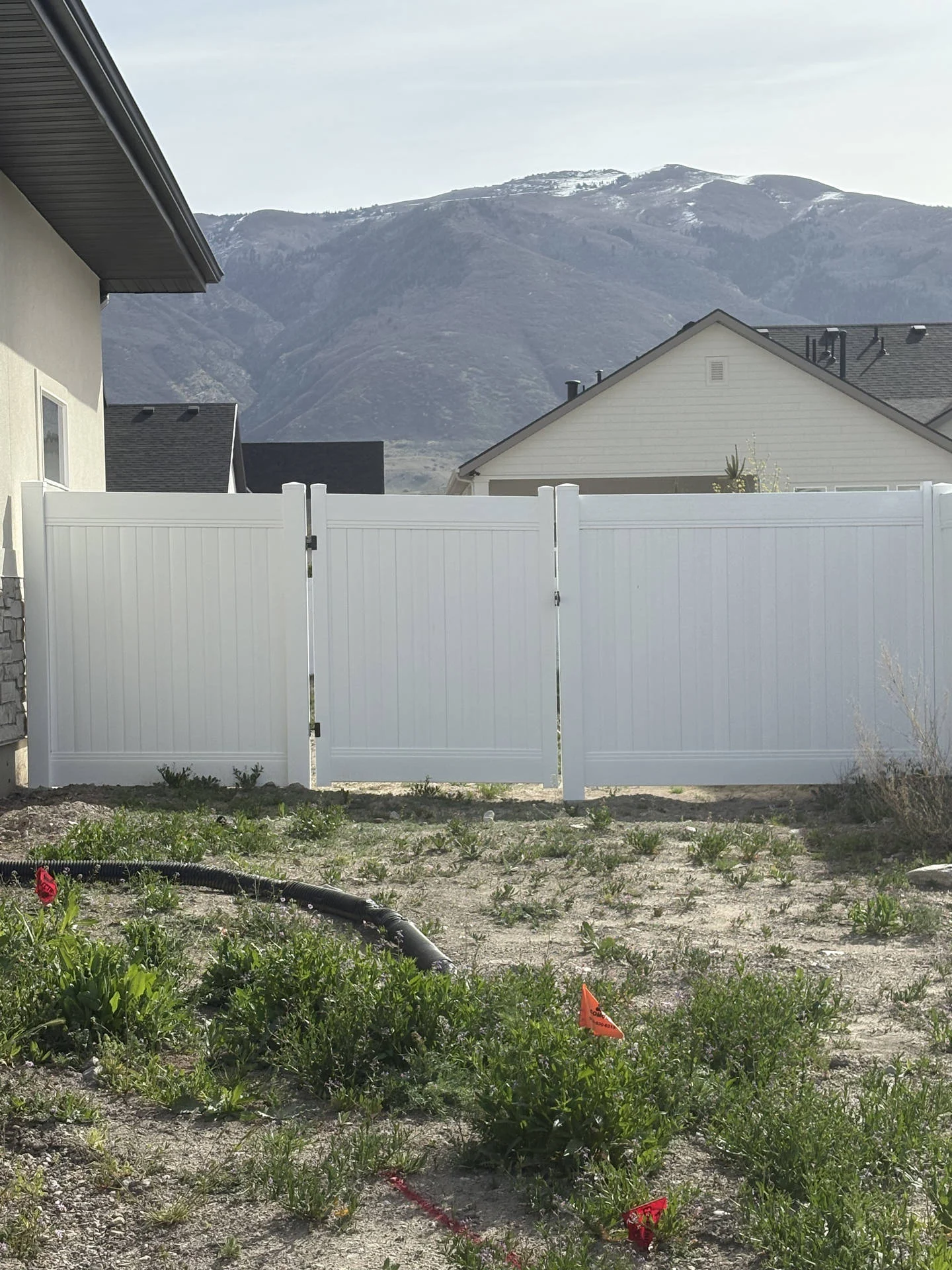 Recent Projects Farmington Privacy Fence: White Vinyl, Heavy Duty Gates
