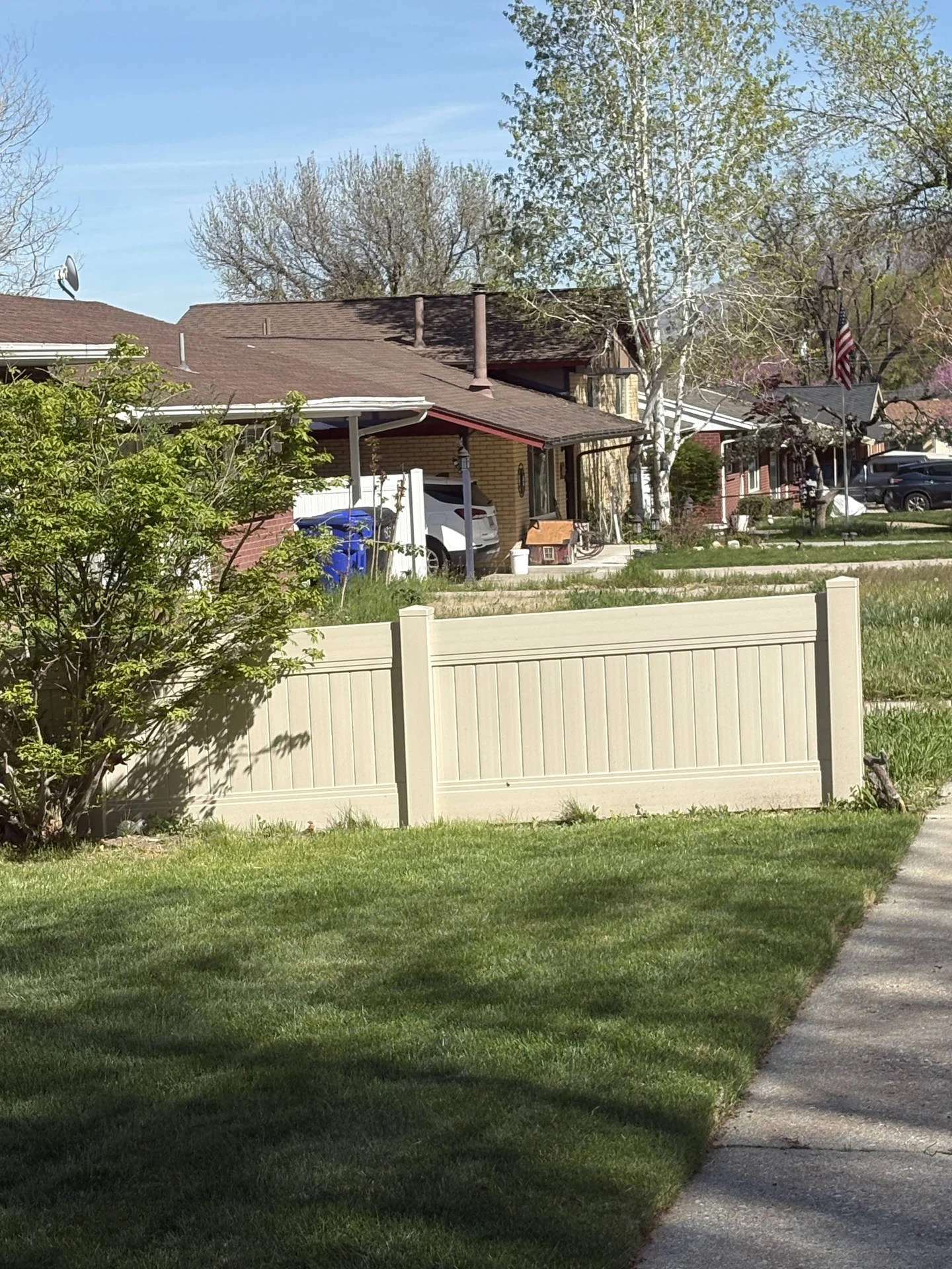 Bountiful Vinyl Privacy Fence Replacement