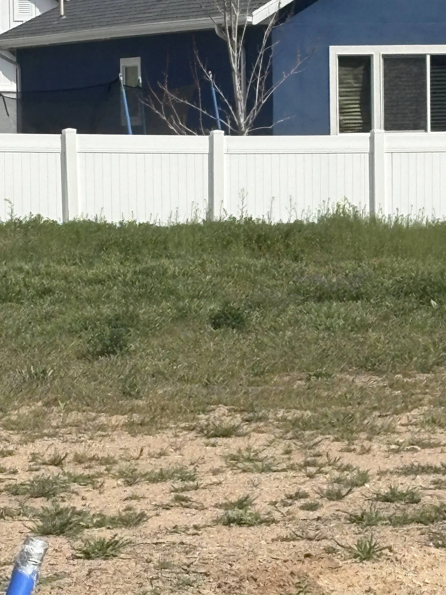 South Weber White Vinyl Privacy Fence Installation