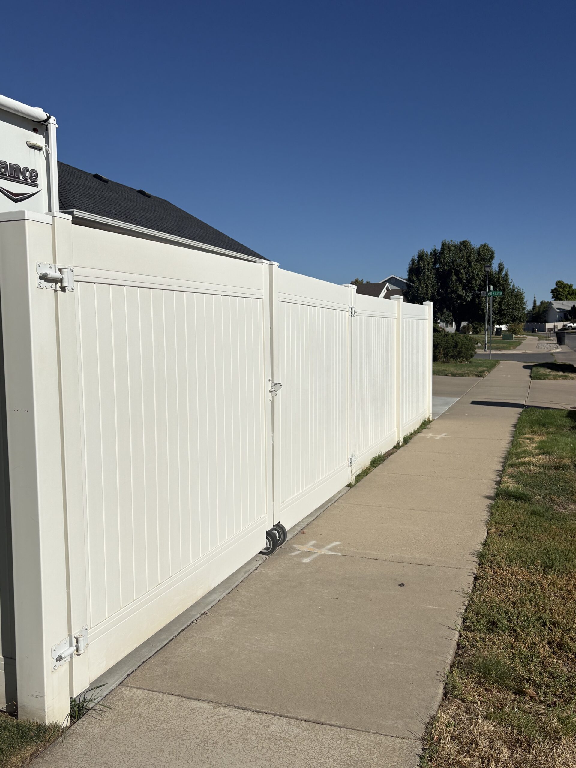 Durable White Vinyl Privacy Fence Installation in Syracuse