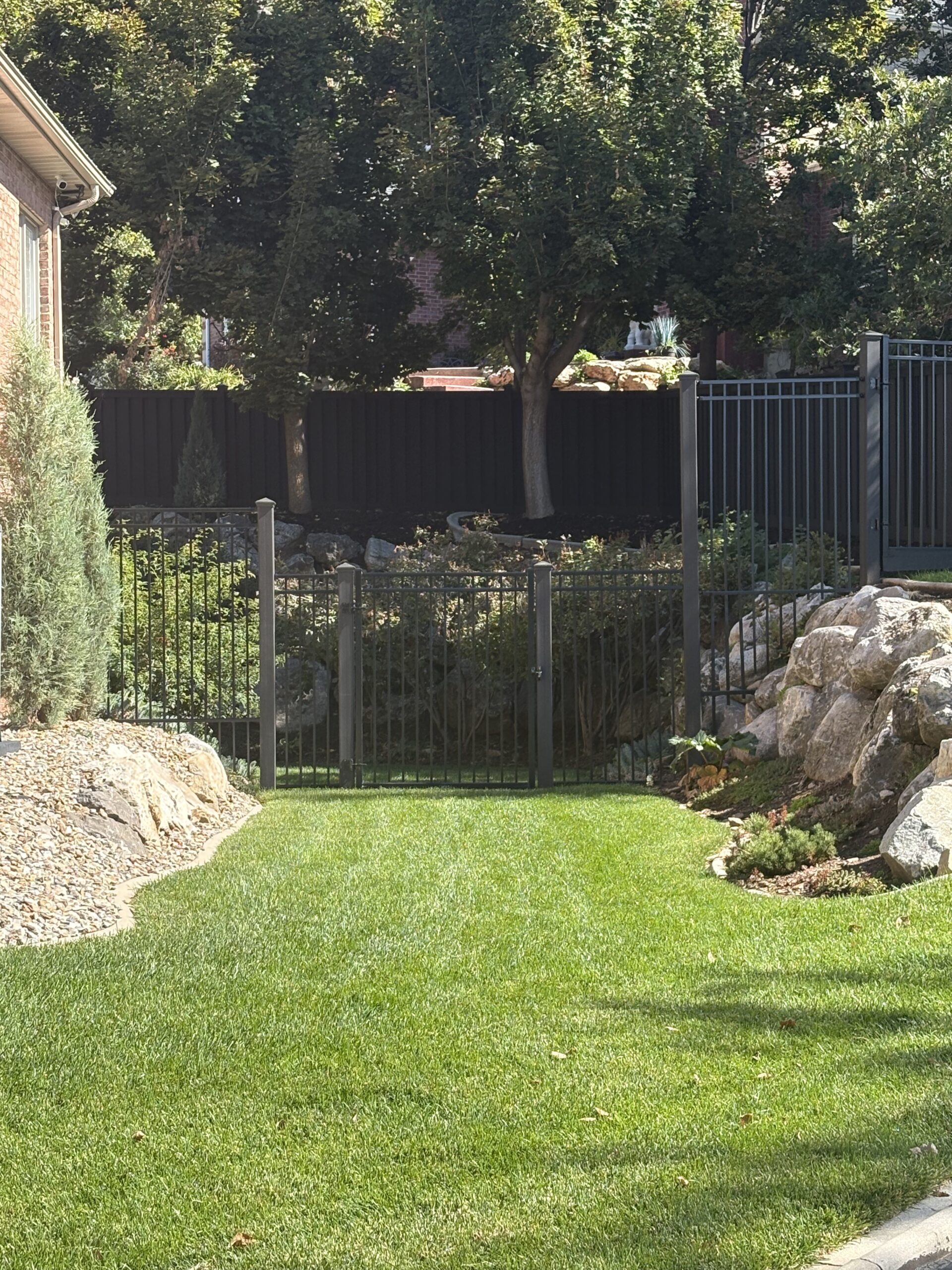 Recent Projects Trex and Western Ridge Fence Installation in Ogden