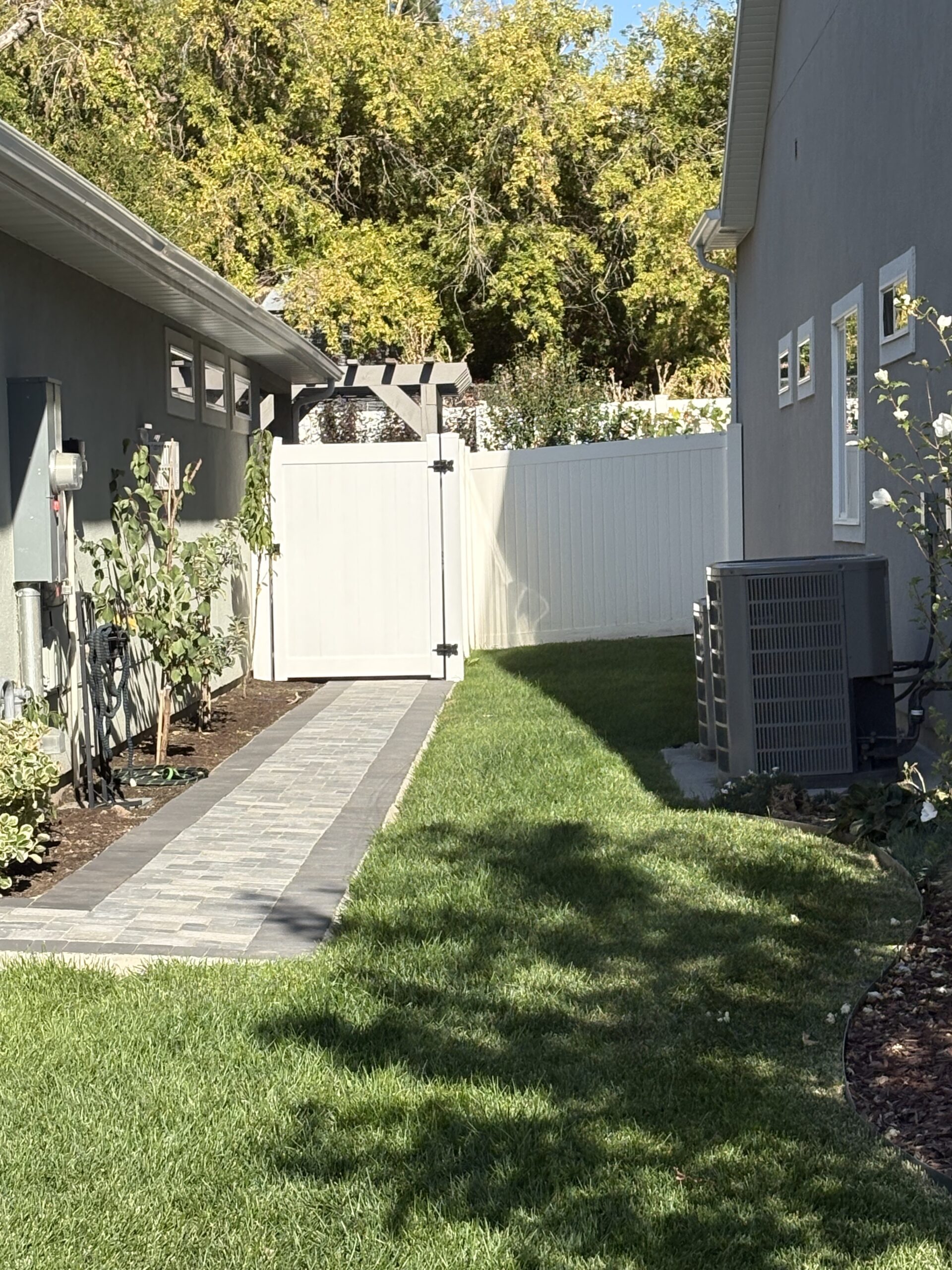 Custom Metal-Framed Gate Installation in Kaysville
